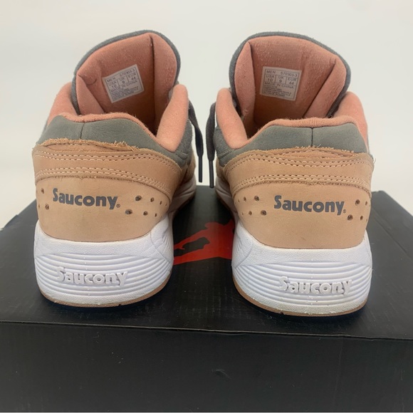 Saucony Grid 8000 ‘Salmon Charcoal’ - Picture 3 of 9